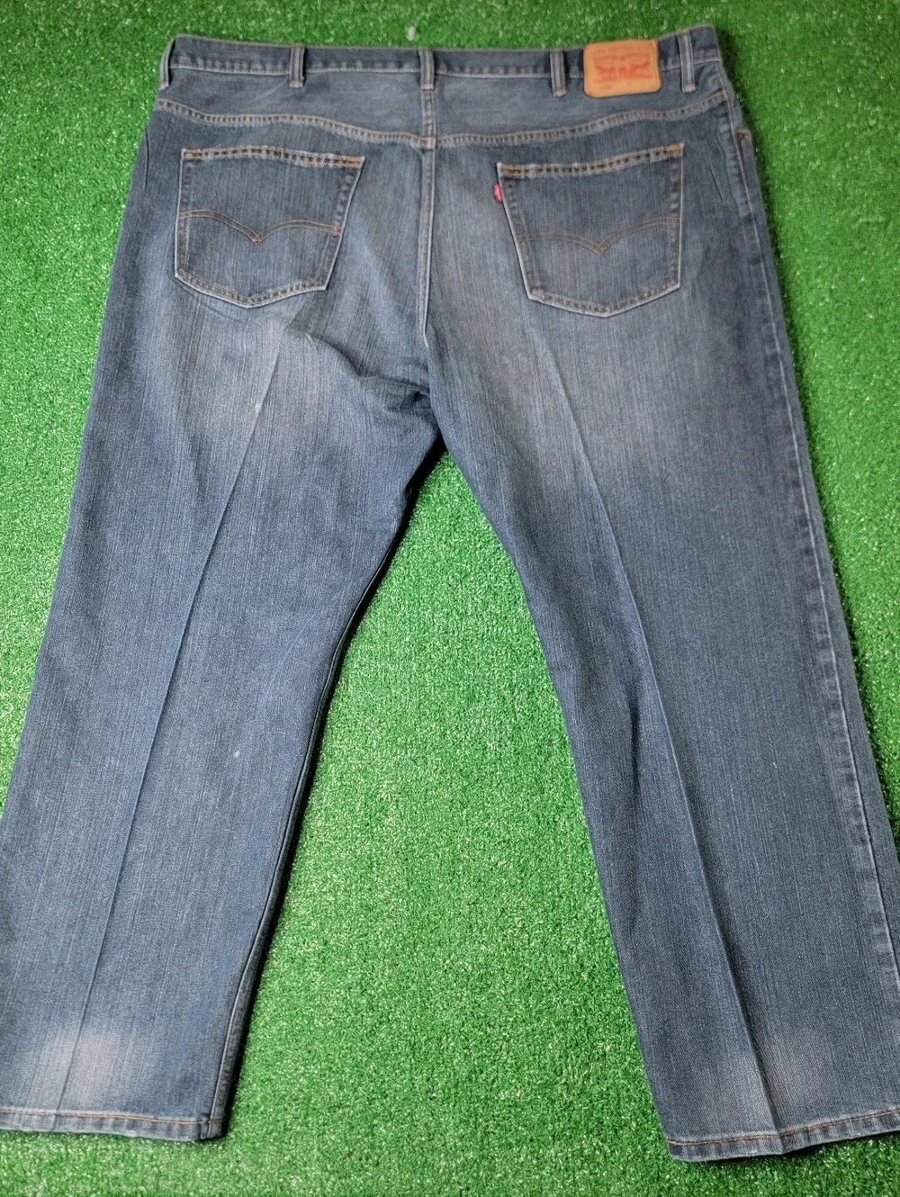 Levi's 559 Men's Denim Blue Jeans 48x30 Pockets Button Zipper Big & Tall Casual